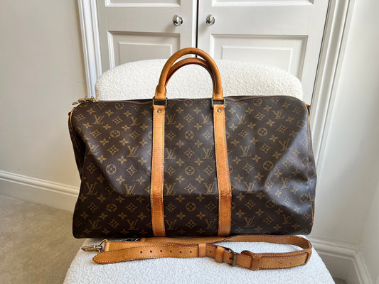 Louis Vuitton Keepall Bandouliere 50 Monogram