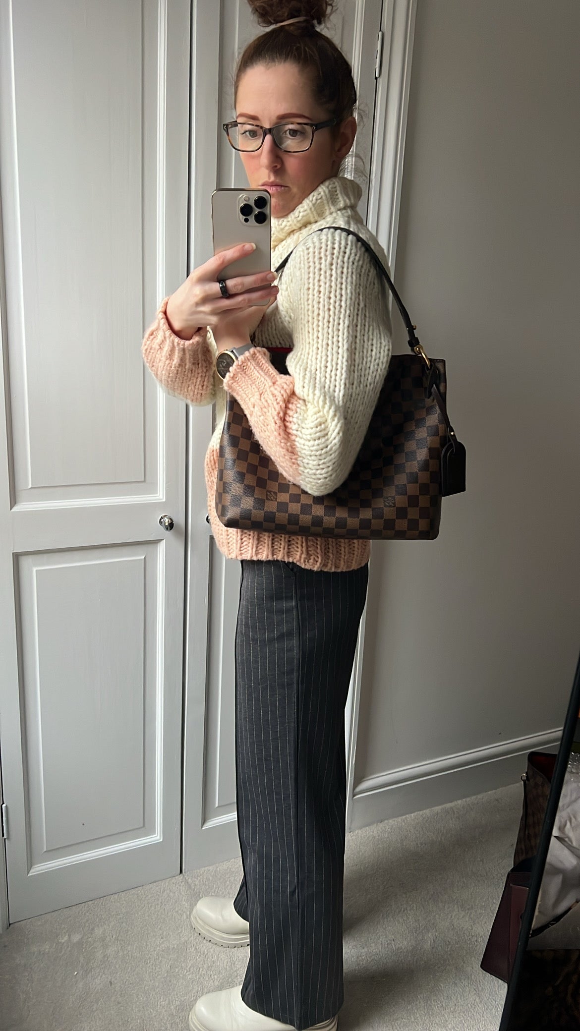 Louis Vuitton Graceful PM Damier Ebene (RRP £1,360)