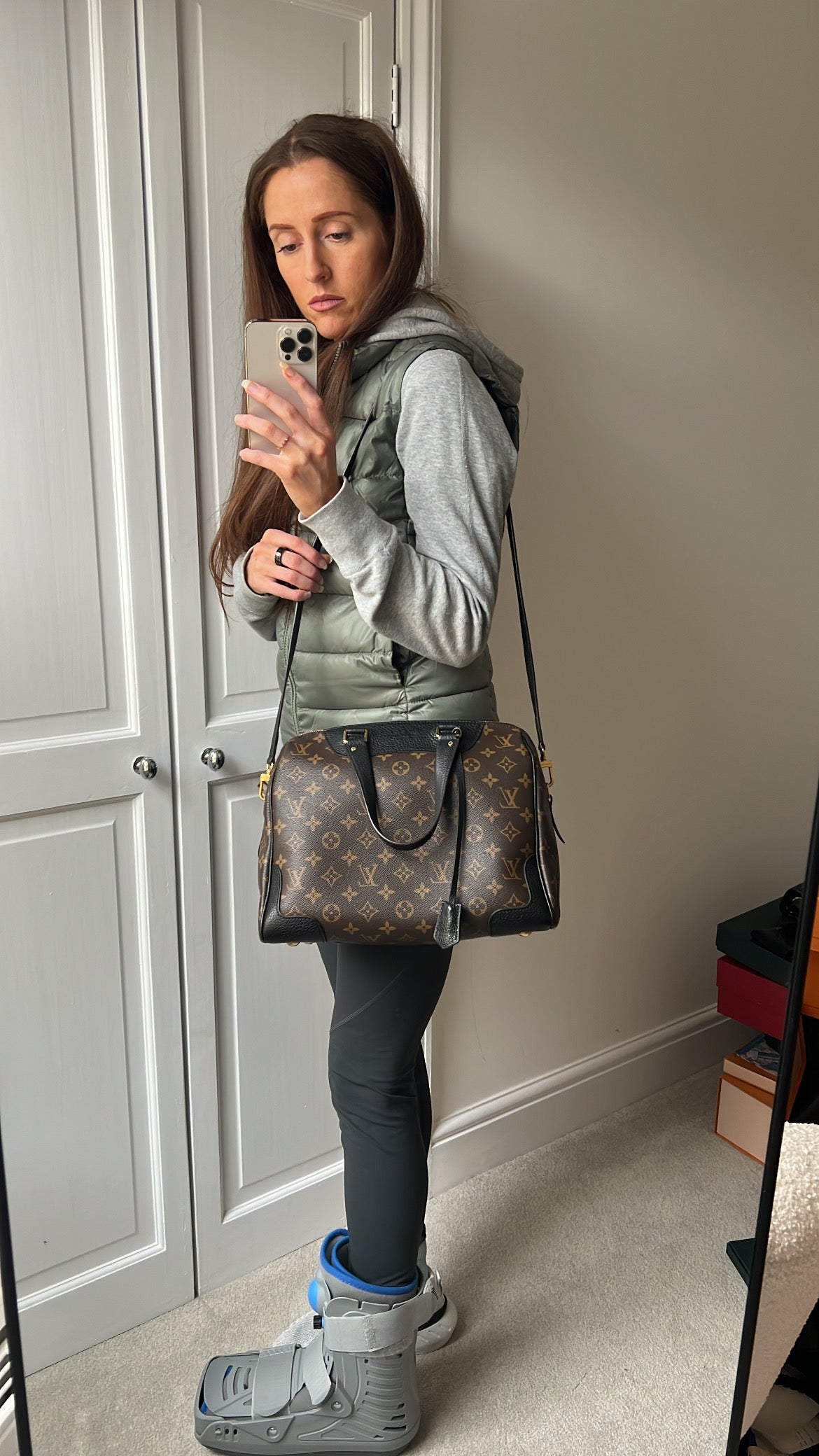 Louis Vuitton Retiro Bag Monogram and Black (RRP £1470)