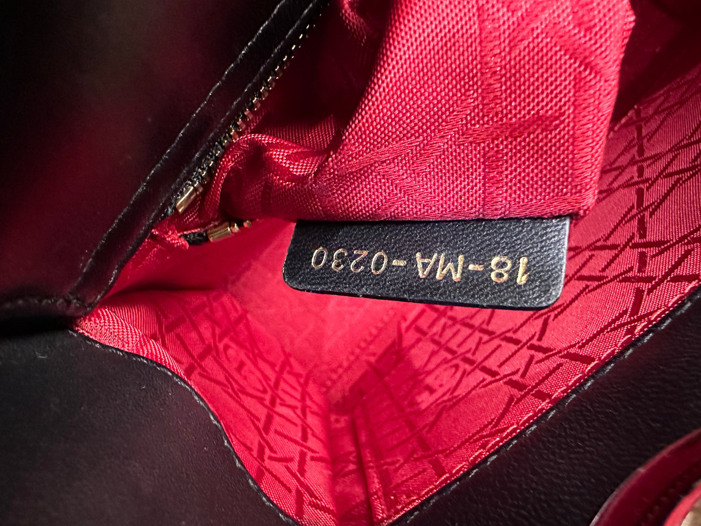 Small Lady Dior My ABCDior Bag Black Cannage Lambskin