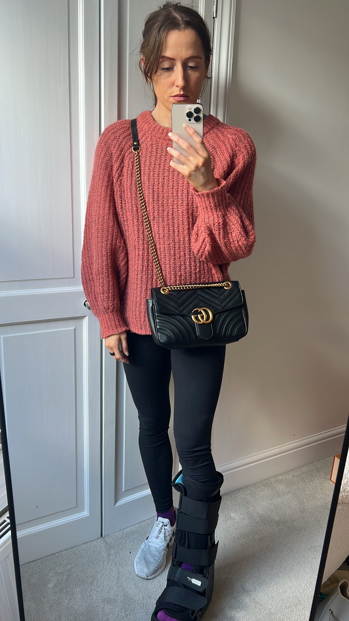 Gucci GG Black Marmont Small Shoulder Bag (RRP £2070)