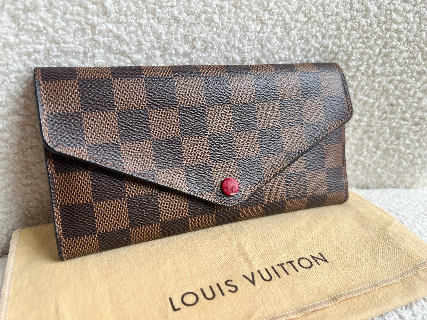 Louis Vuitton Josephine Wallet in Damier Ebene (RRP £370)