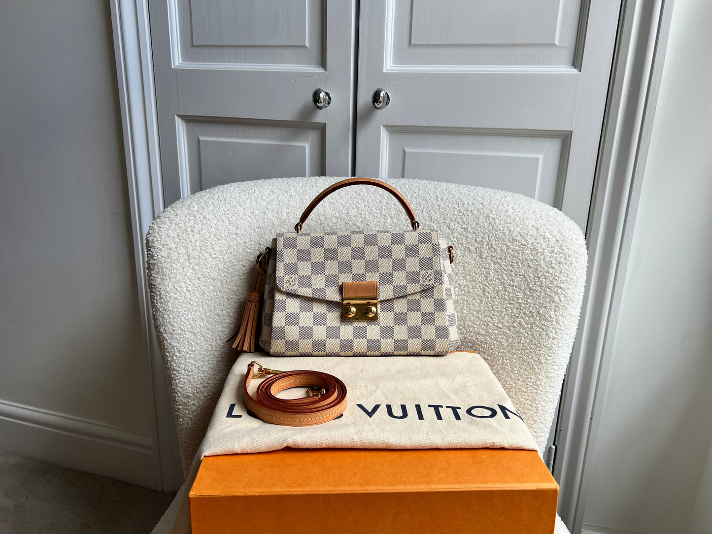 Louis Vuitton Croisette Damier Azur (RRP £1,490)