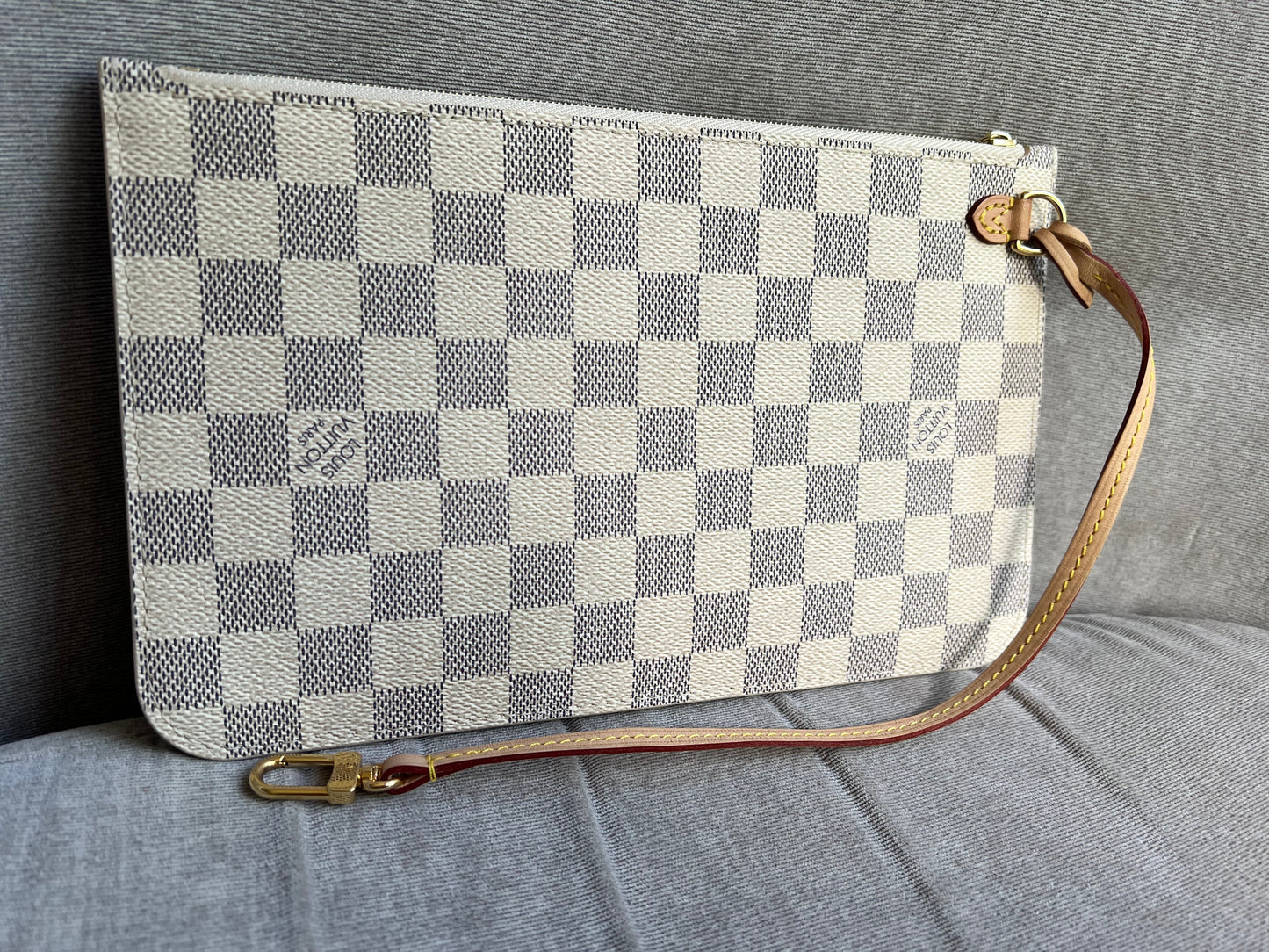 Louis Vuitton Pouch (from Neverfull) in Damier Azur