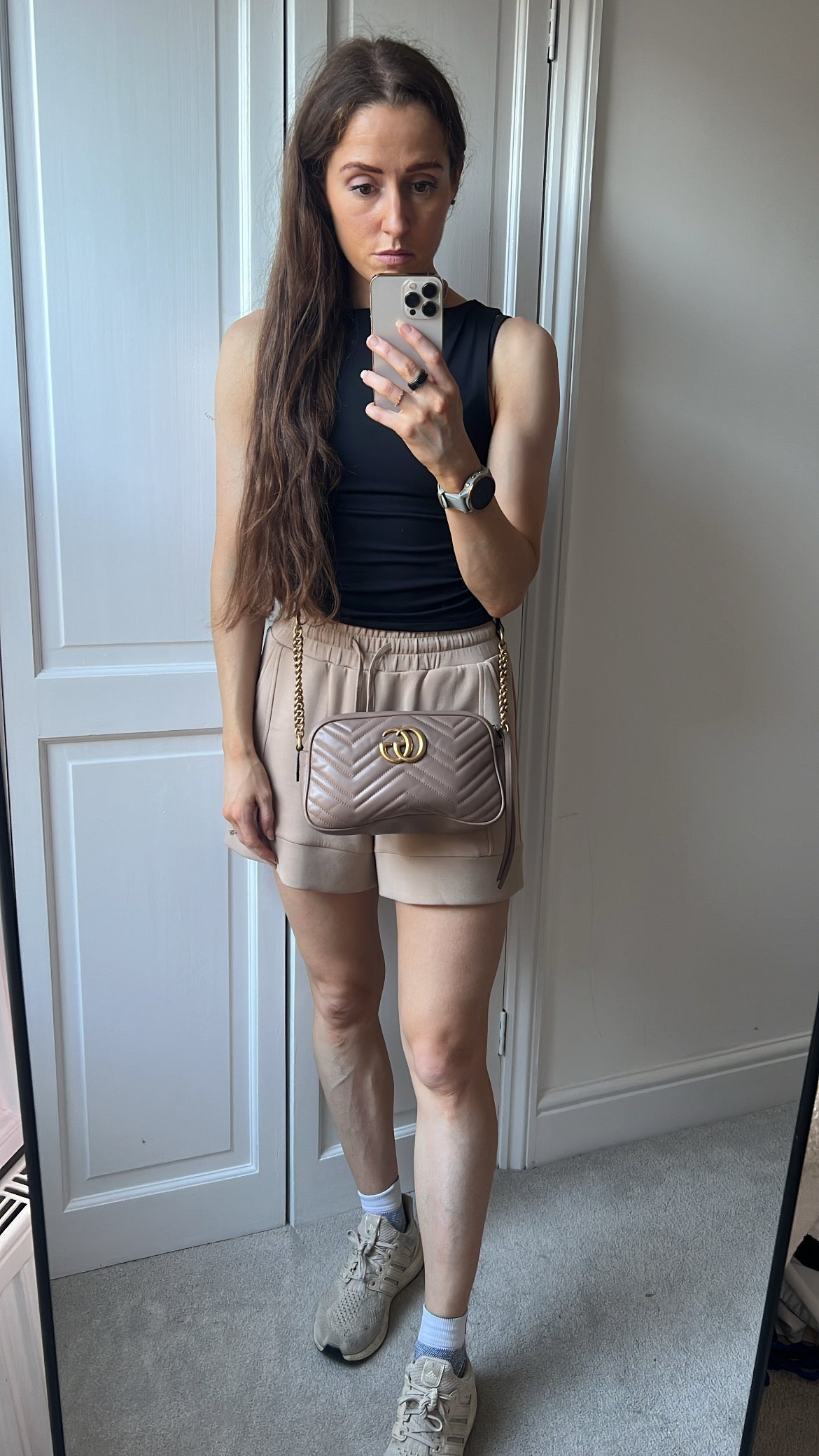 Gucci GG Marmont Dusty Pink Small Shoulder Bag (RRP £1440)