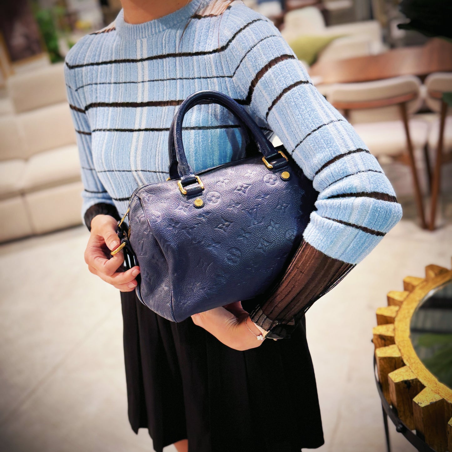 Louis Vuitton empreinte speedy 25 TWS