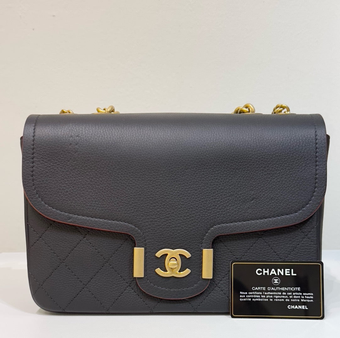Chanel Archi Chic Flap Bag Quilted Grained Calfskin Medium