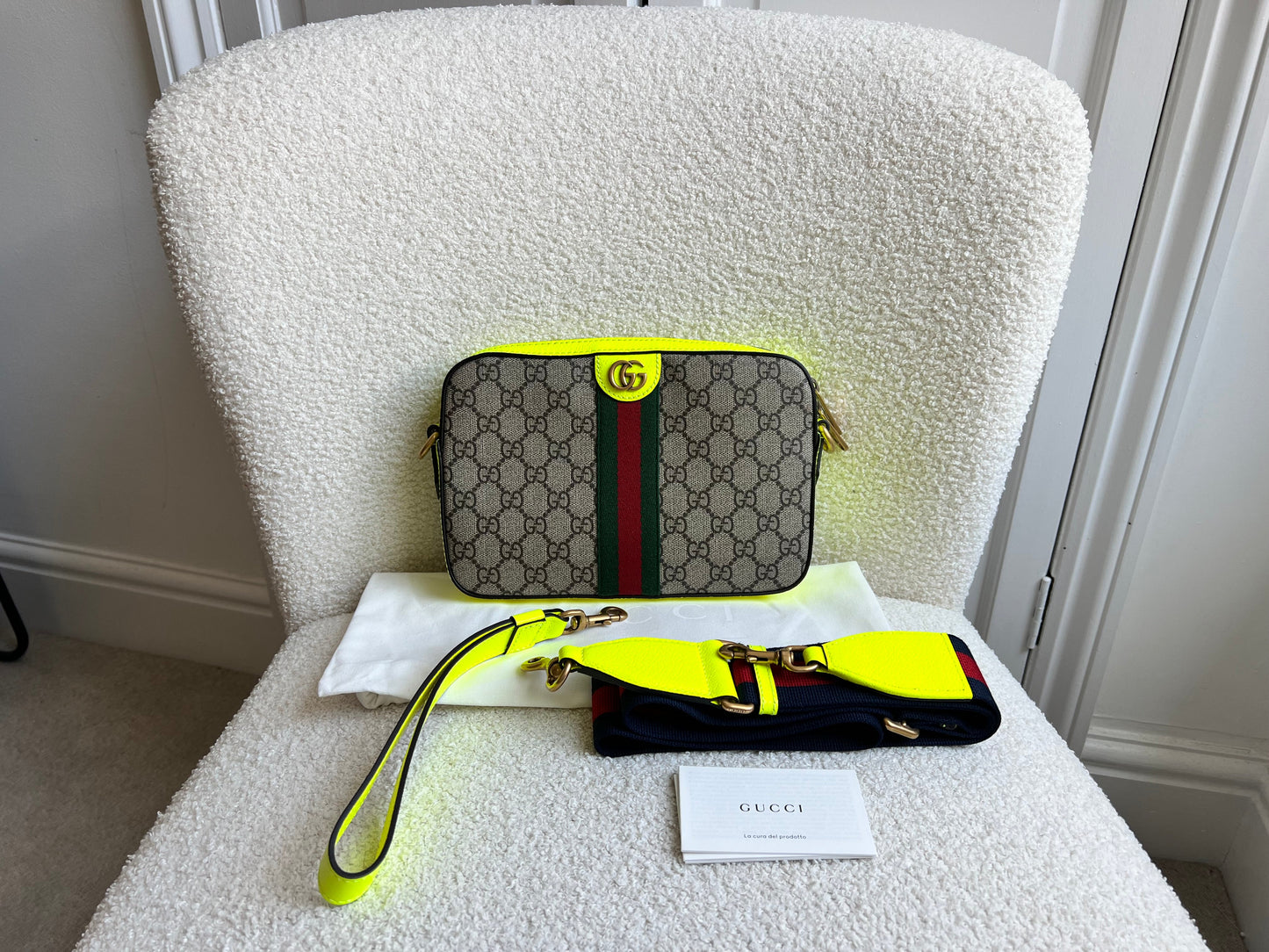 Gucci Ophidia Supreme Small Crossbody Bag
