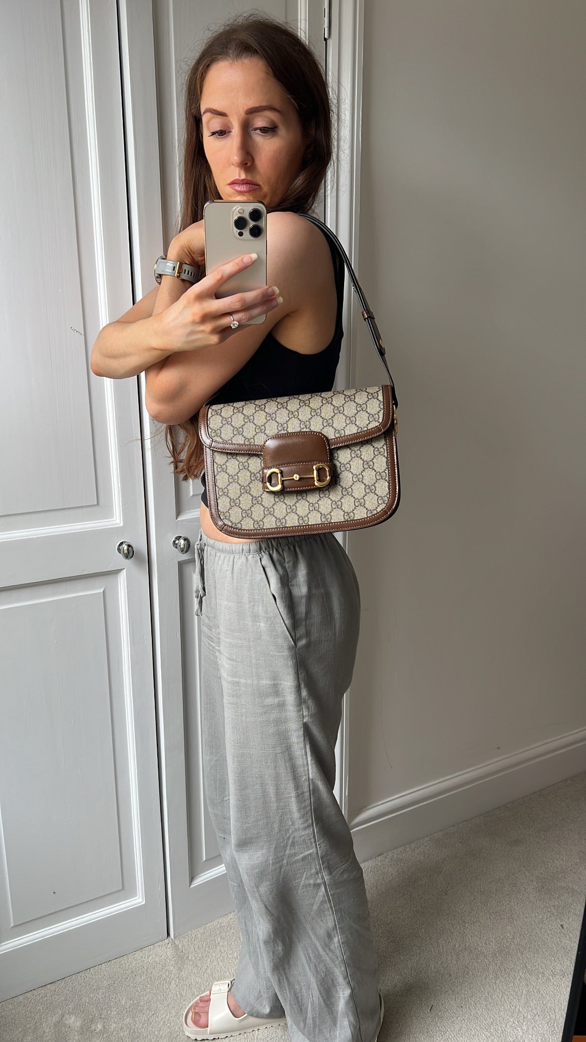 Gucci Horsebit 1955 Medium Shoulder Bag (RRP £2400)