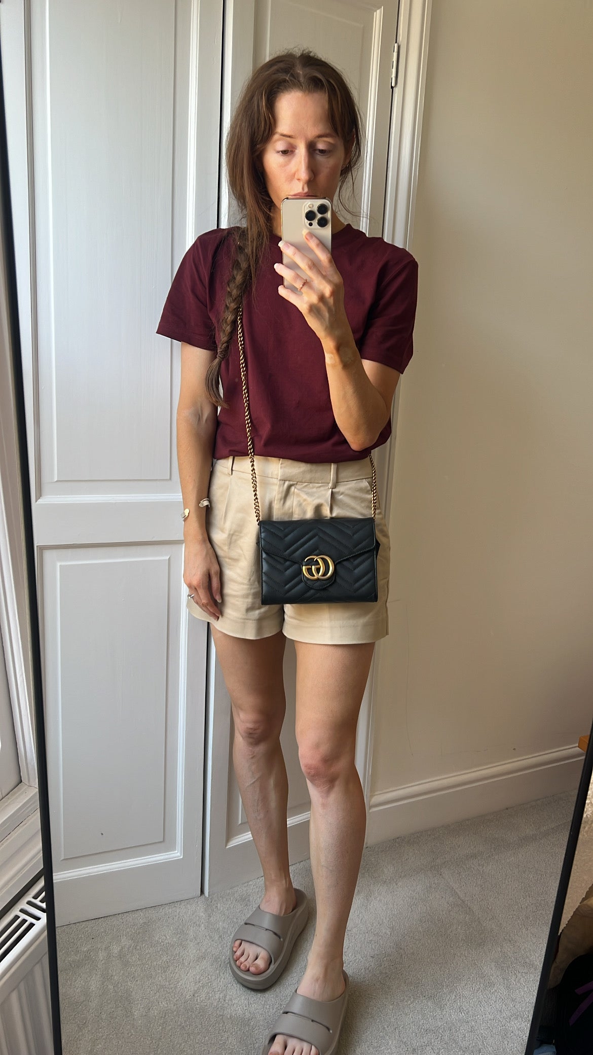 Gucci Black GG Marmont Matelasse Mini Bag (RRP £1440)