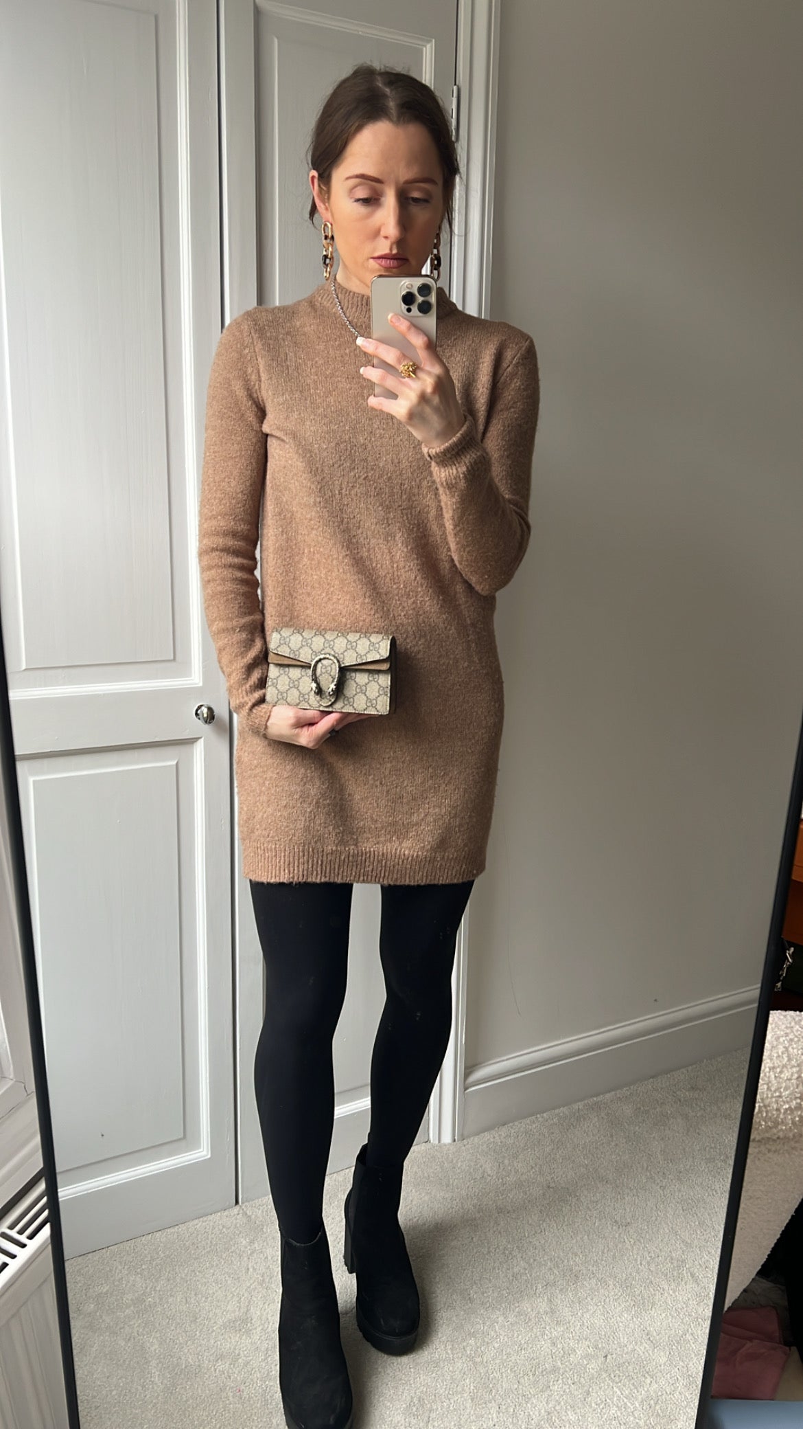 Gucci Dionysus GG Supreme Super Mini Shoulder Bag (RRP £835)