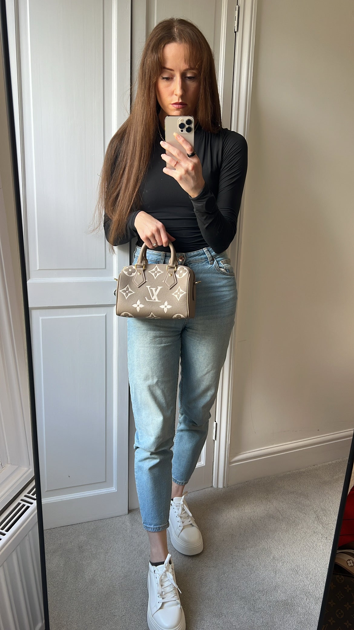 Louis Vuitton Speedy Bicolour Empreinte Bandouliere 20 (RRP £2050)