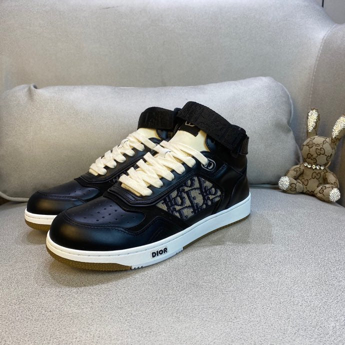 Christian Dior  B27 BLACK HIGH-TOP SNEAKER