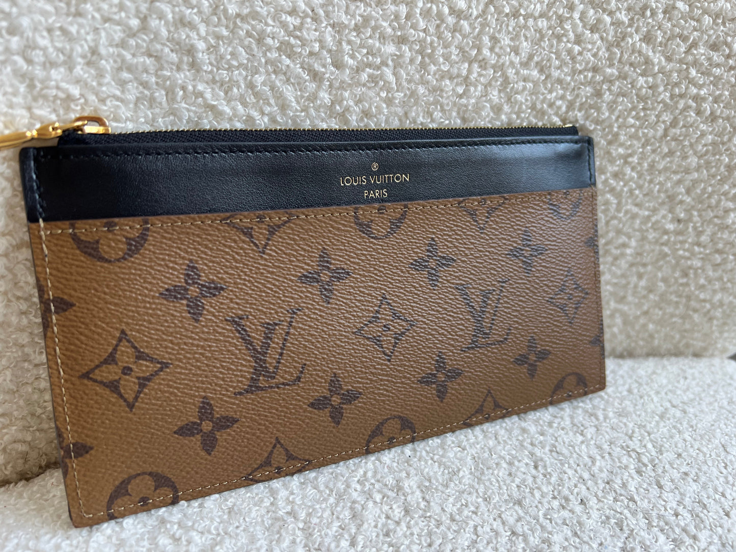 Louis Vuitton Slim Zip Purse Reverse Monogram (RRP £370)
