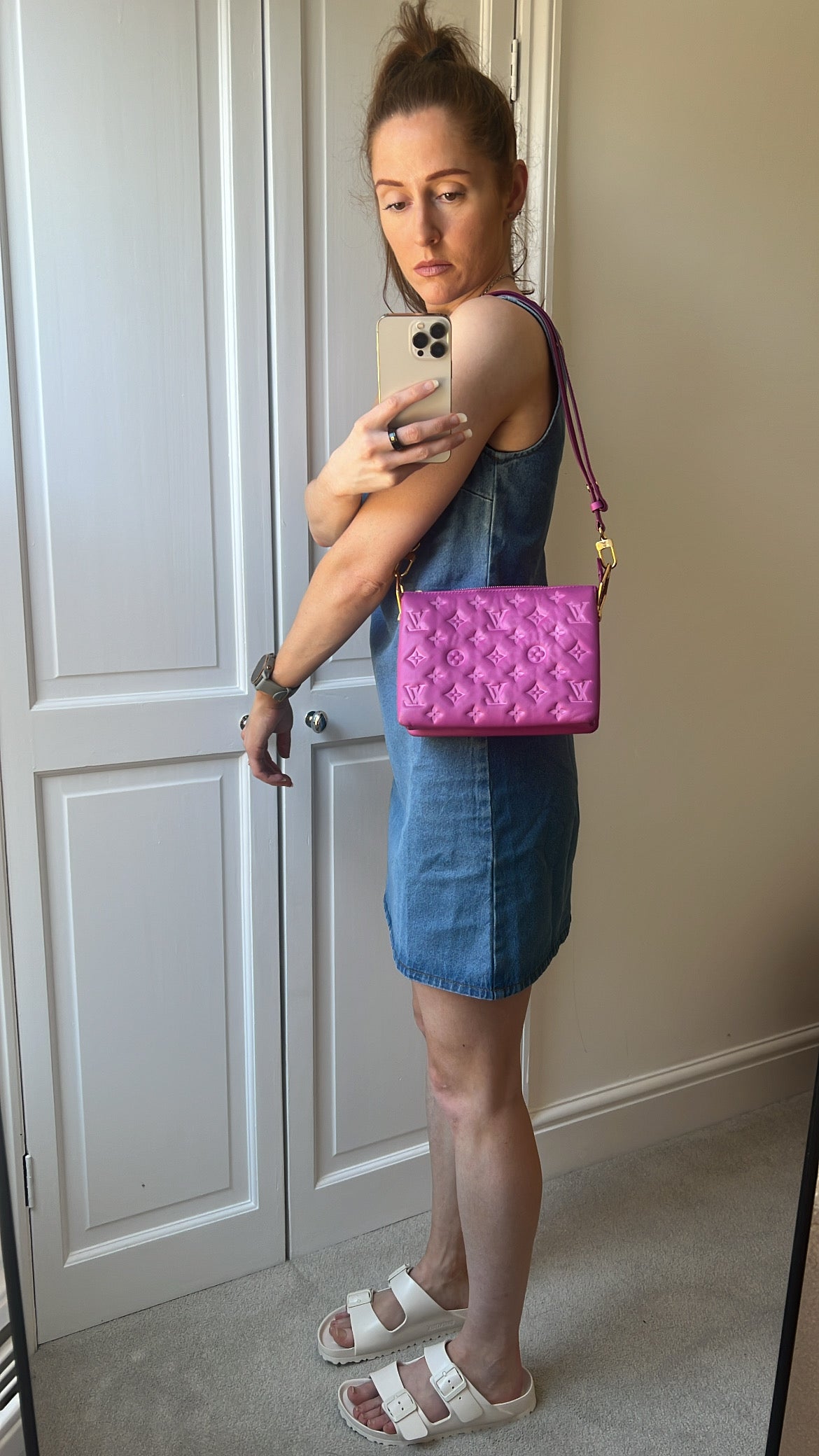 Louis Vuitton Orchidee Pink Coussin BB (RRP £2940)