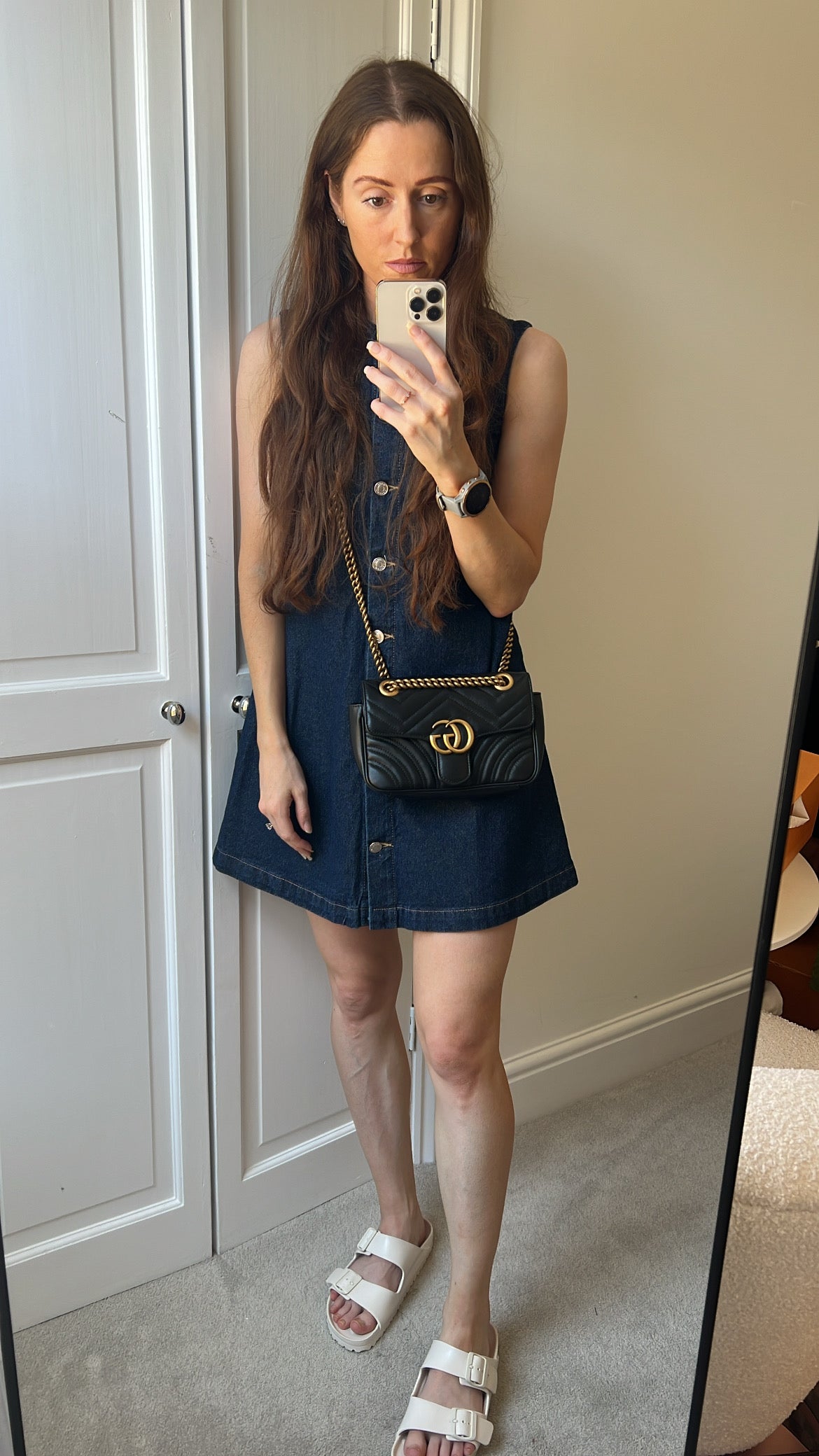 Gucci GG Black Marmont Mini Shoulder Bag (RRP £1,890)