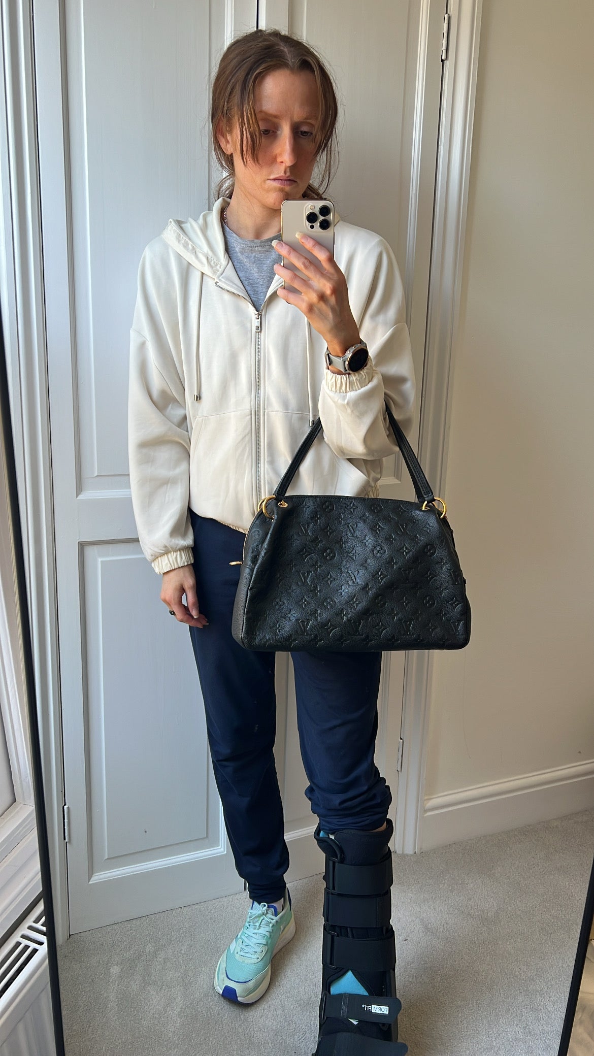 Louis Vuitton Ponthieu MM Black Empreinte (RRP £1,890)