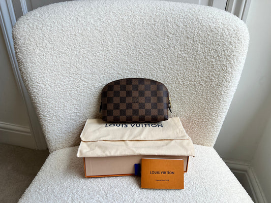 Louis Vuitton Cosmetic Pouch PM Damier Ebene (RRP £415)