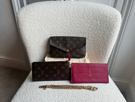 Louis Vuitton Felicie Pochette Monogram (RRP £1110)