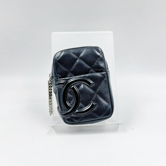 Chanel Black Logo Cambon Case TWS