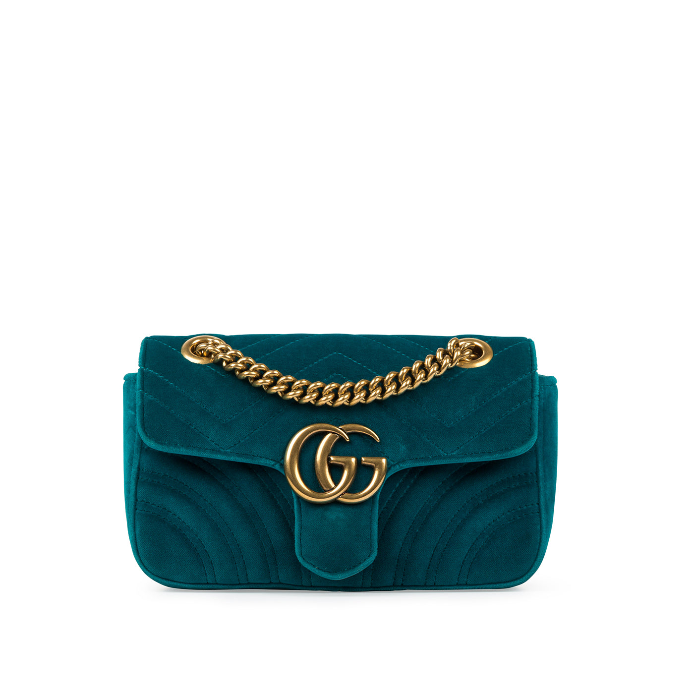 Gucci GG Marmont Velvet Mini Handbag