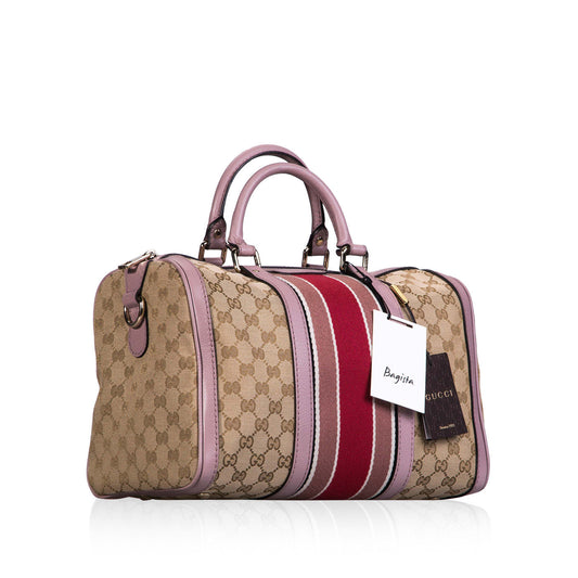 Gucci Boston Vintage Stripe
