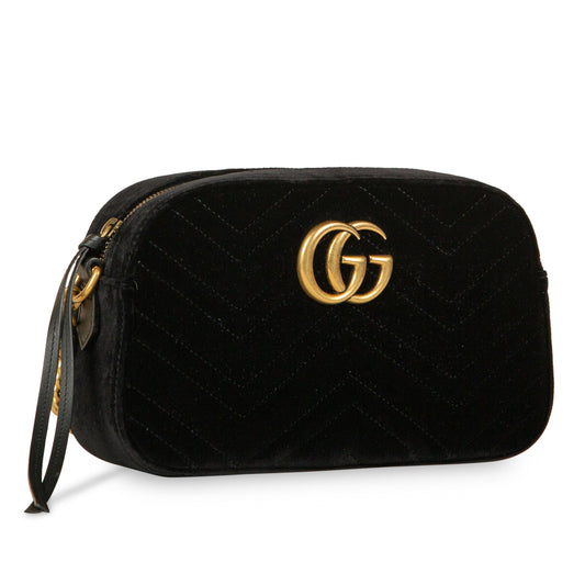 Gucci Velvet Camera Crossbody