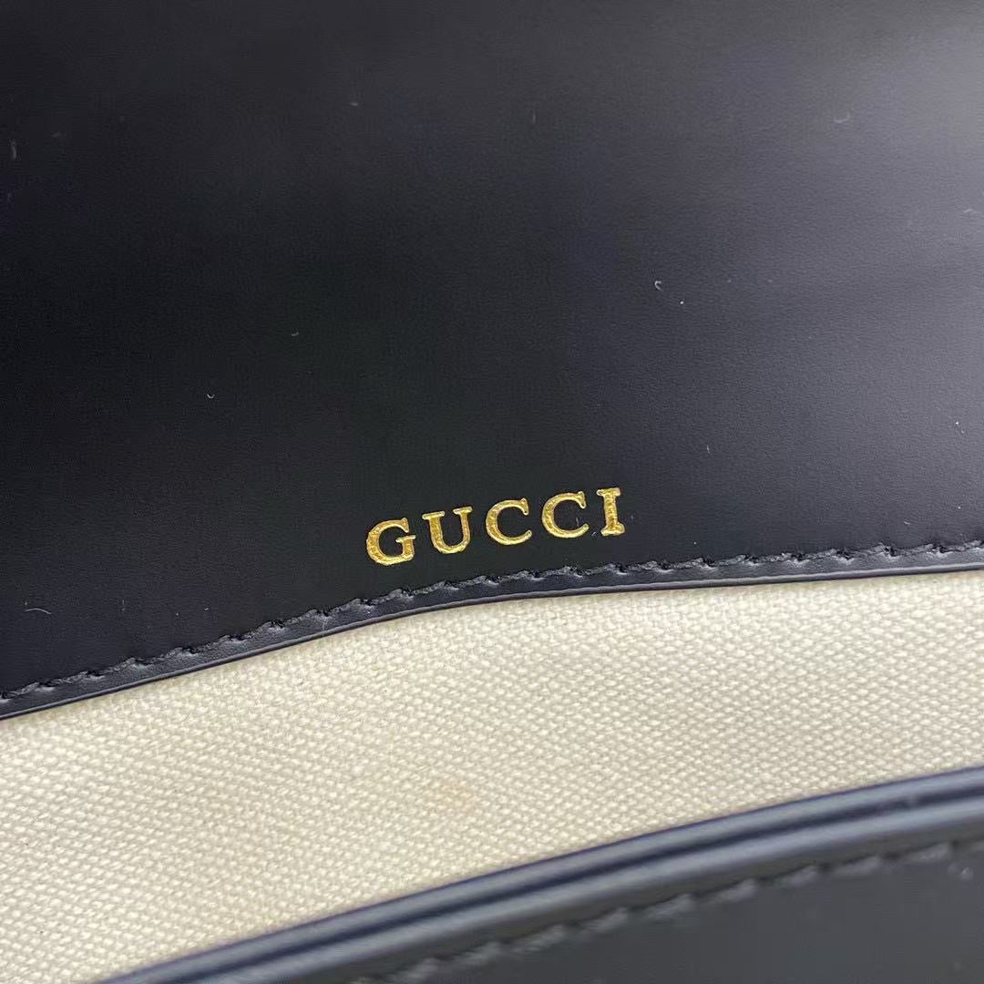 GC690 Gucci Horsebit 1955 Soft Small Shoulder Bag / HIGHEST QUALITY VERSION / 10.2"W x 6.8"H x 4"D