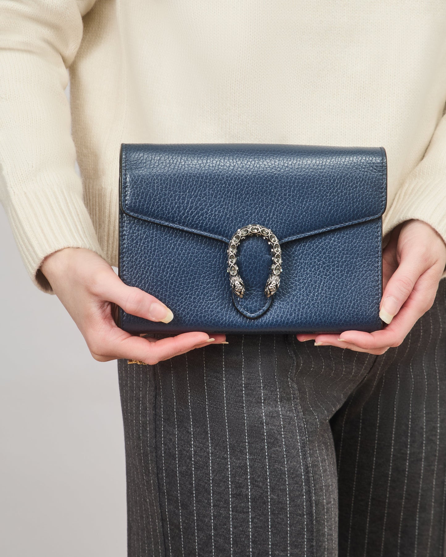 Gucci Dionysus Navy Mini Chain Bag (RRP £1340)