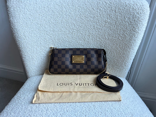 Louis Vuitton Eva Clutch Damier Ebene