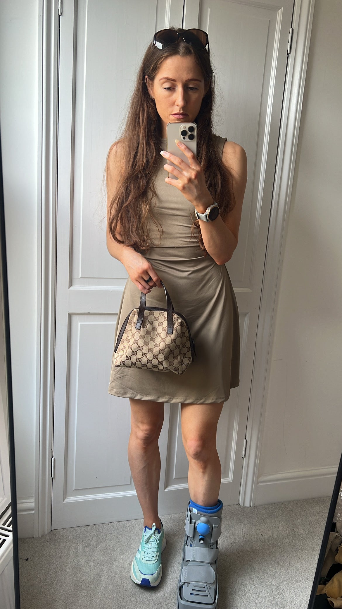 Gucci Vintage Monogram Canvas Bag