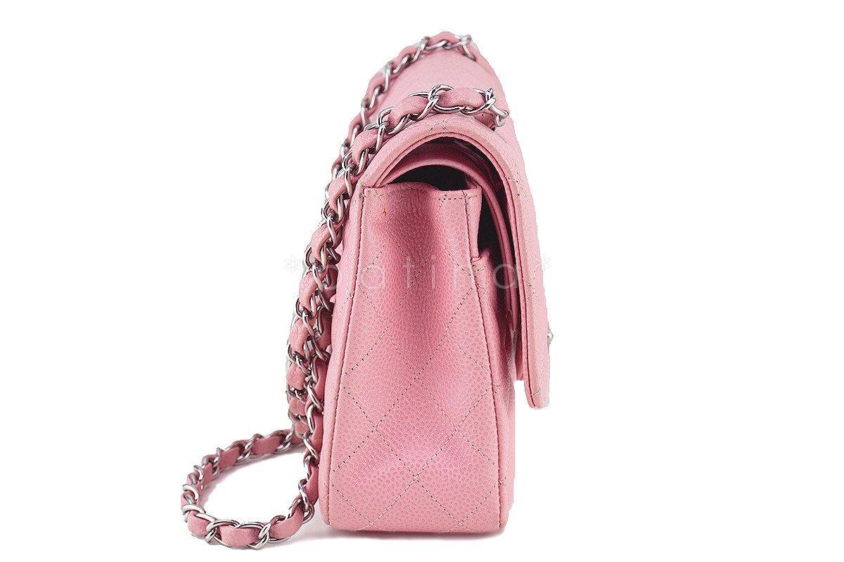 Chanel Pink Caviar Medium Classic 2.55 Double Flap Bag