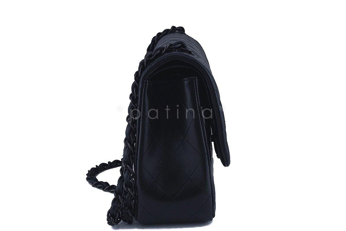 Chanel So Black Jumbo 2.55 Classic Double Flap Bag