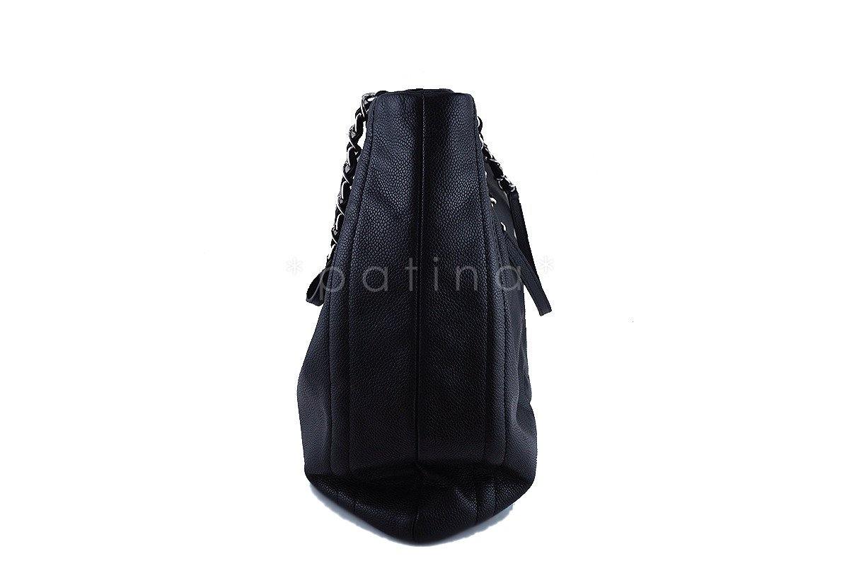 Chanel Black Caviar Timeless Large Shopper Tote Bag