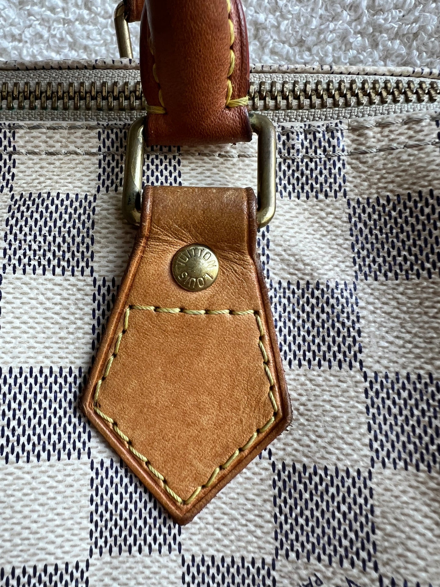 Louis Vuitton Speedy 30 Damier Azur