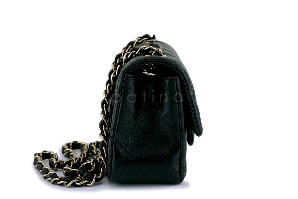Chanel Black Classic Quilted Rectangular Mini Flap Bag
