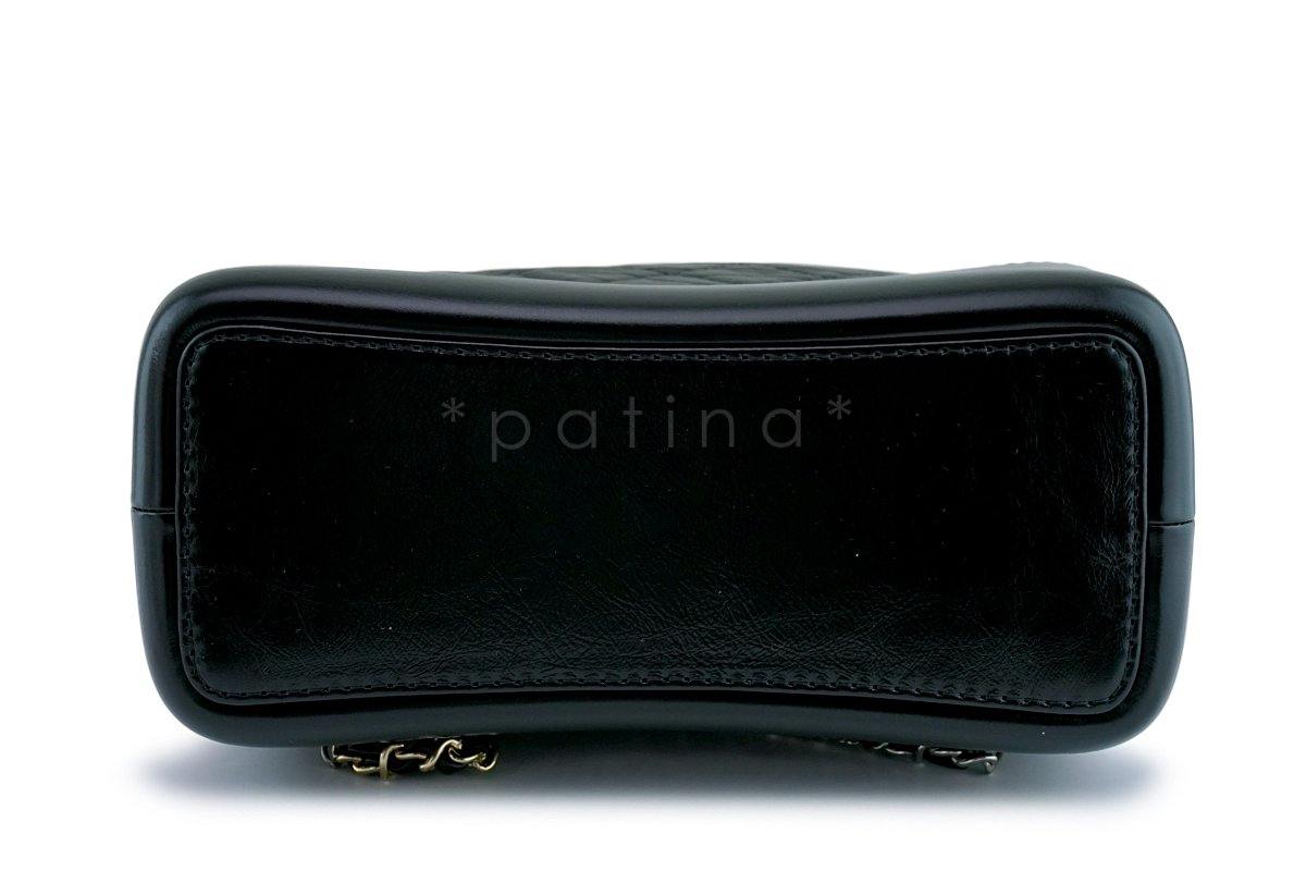 NIB Chanel Black Gabrielle Backpack Small Bag