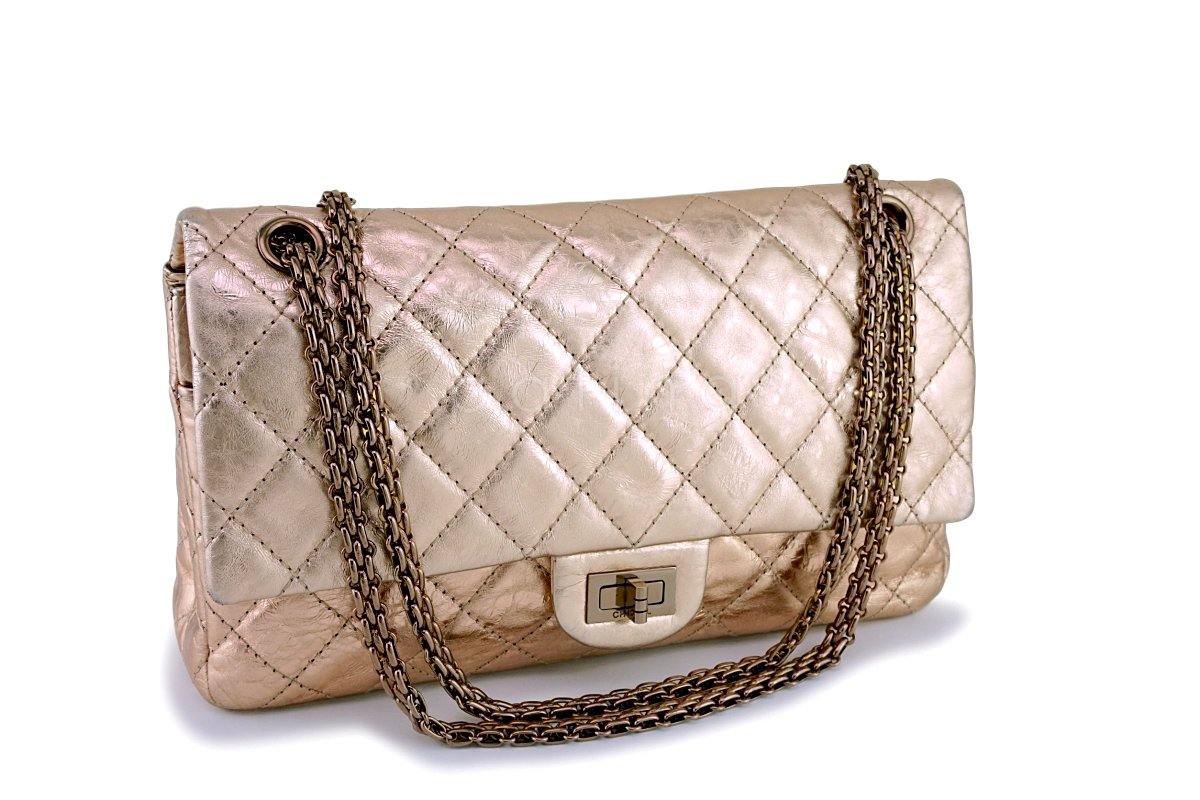 Chanel Rose Gold Reissue 226 Classic 2.55 Flap Bag RGHW