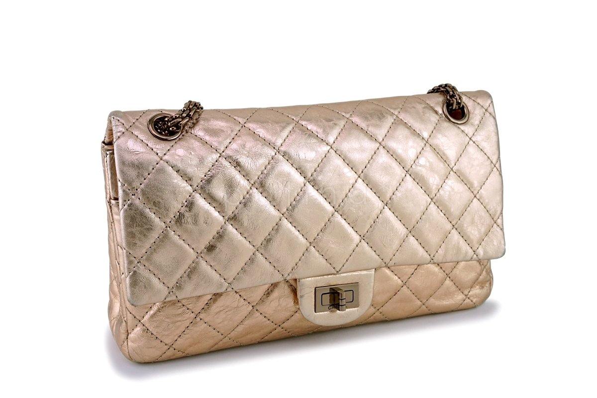 Chanel Rose Gold Reissue 226 Classic 2.55 Flap Bag RGHW