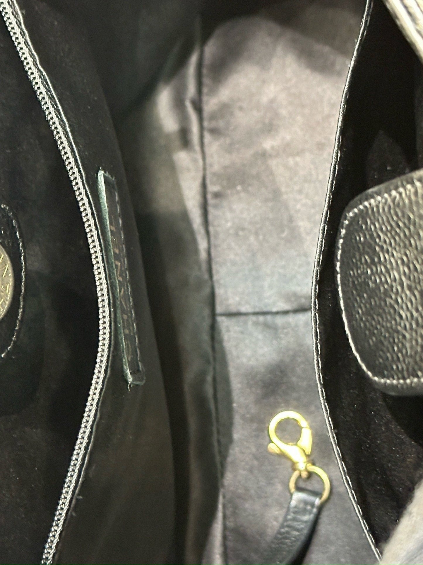 Chanel Caviar Quilted Petit Shopping Tote PST Black