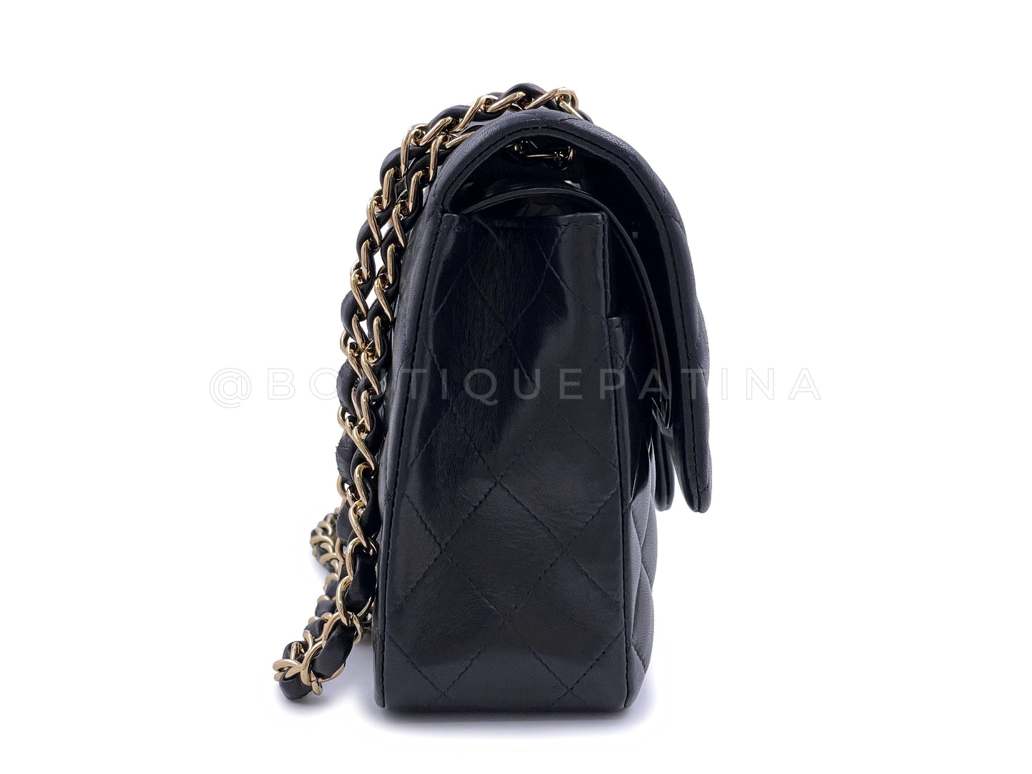 Pristine Chanel 2006 Vintage Black Medium Classic Flap Bag 24k GHW