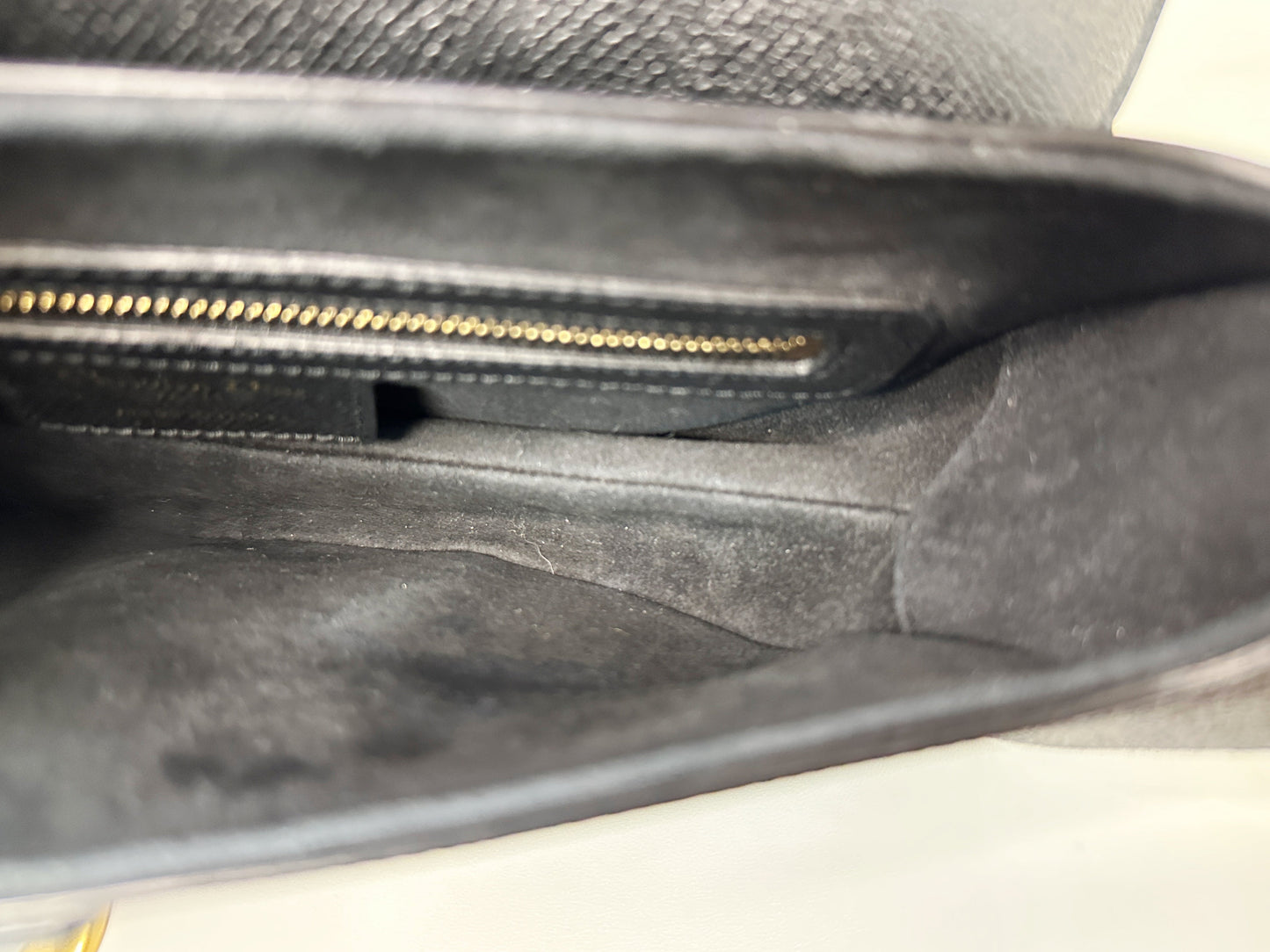 Christian Dior Saddle Bag with Strap Golden Saddle Black Calfskin 2022 year