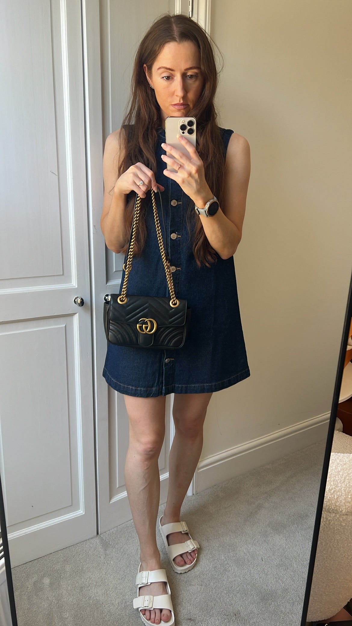 Gucci GG Black Marmont Mini Shoulder Bag (RRP £1,890)