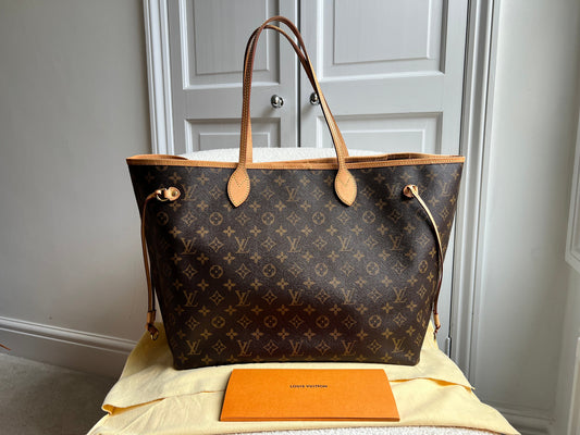 Louis Vuitton Neverfull GM Monogram Pivoine Interior (RRP £1,460)