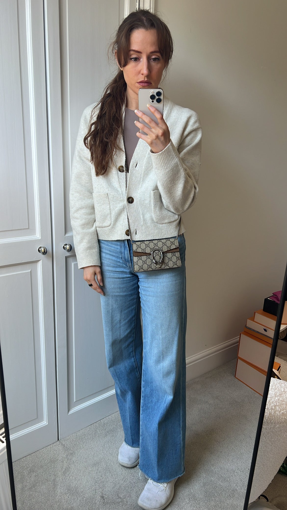 Gucci Dionysus GG Supreme Super Mini Shoulder Bag (RRP £835)