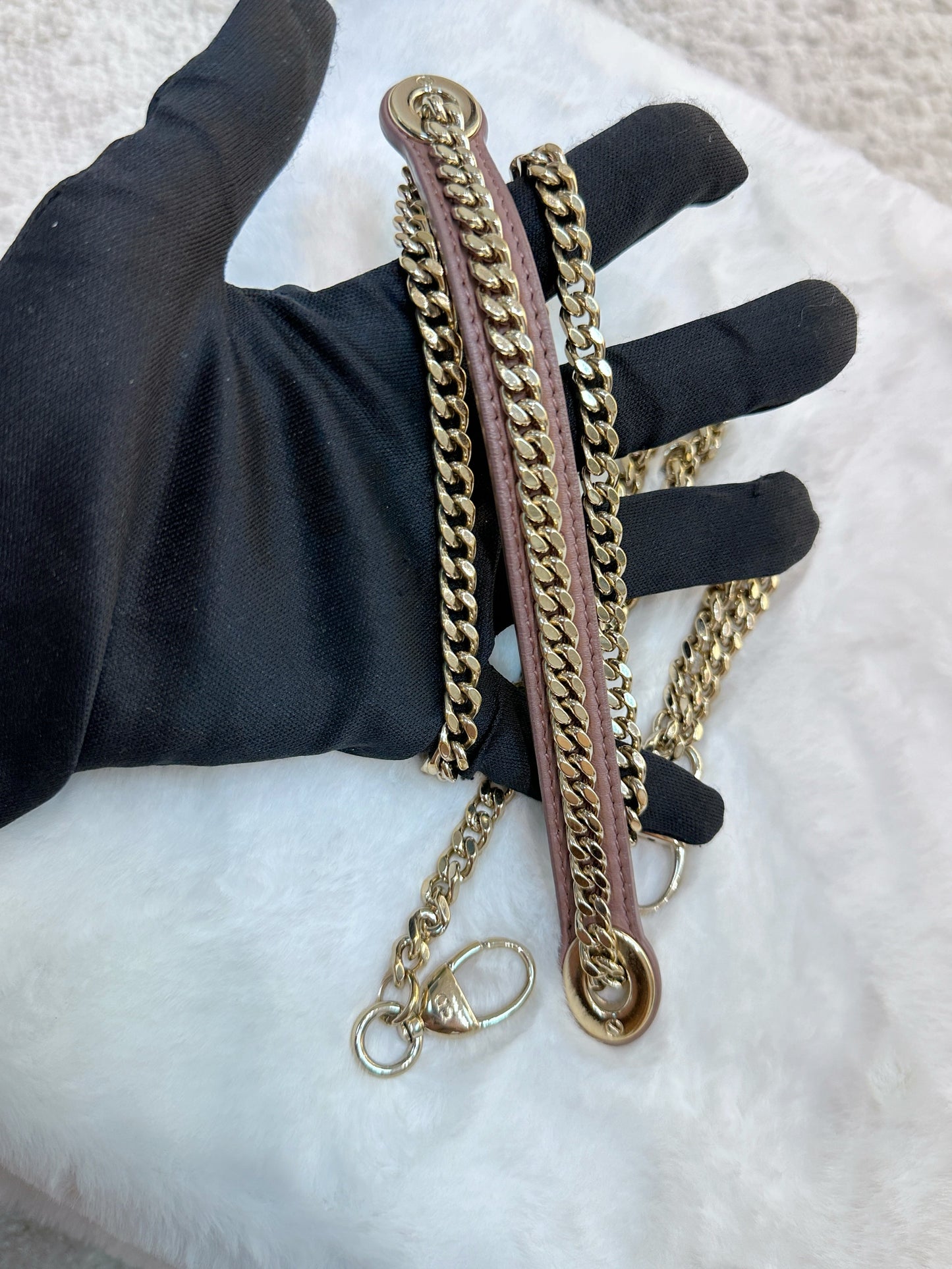 Mini Lady Dior Bag Blush Cannage Lambskin