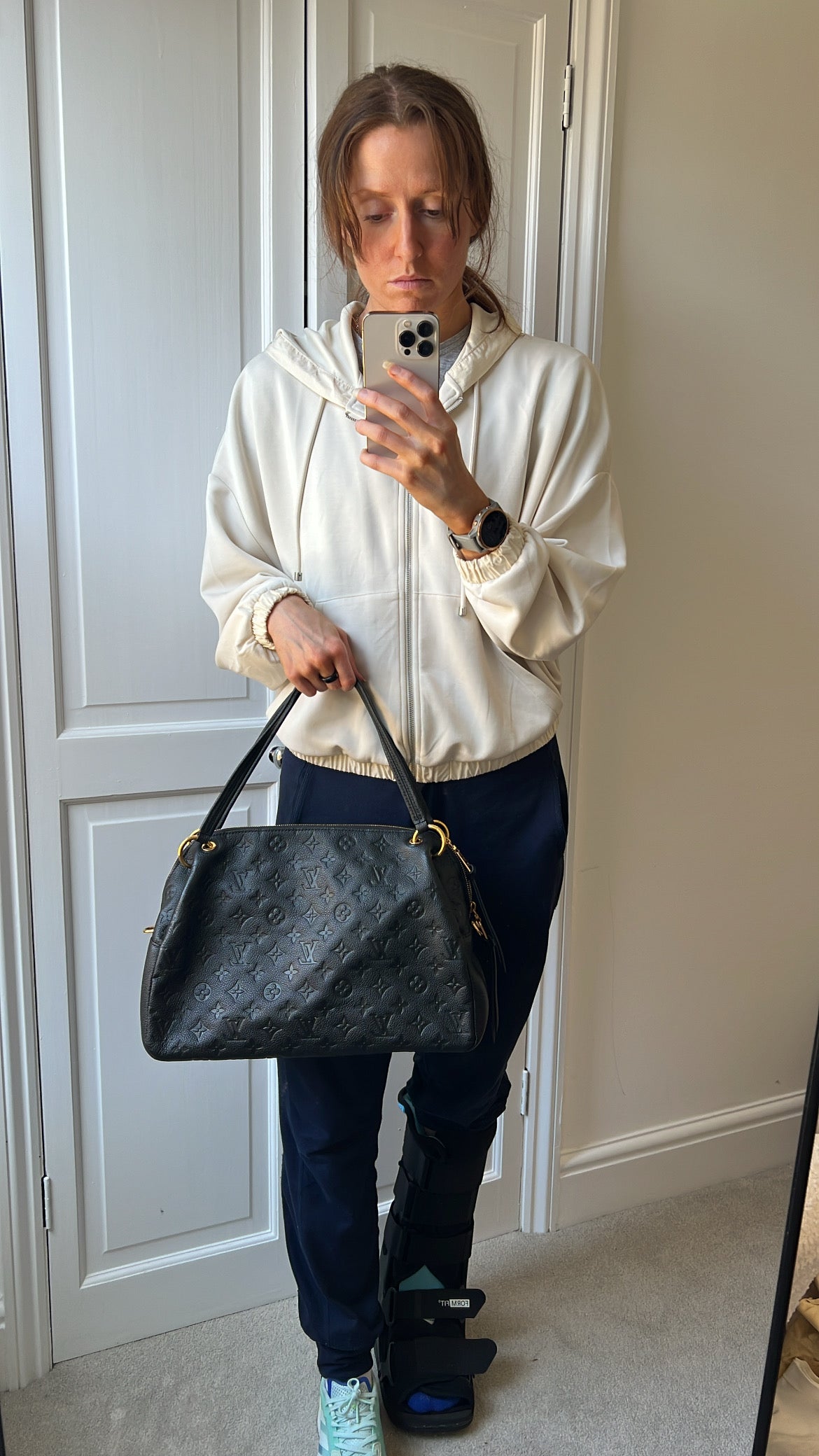 Louis Vuitton Ponthieu MM Black Empreinte (RRP £1,890)