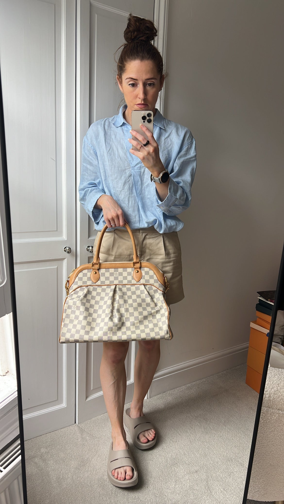Louis Vuitton Trevi GM Damier Azur