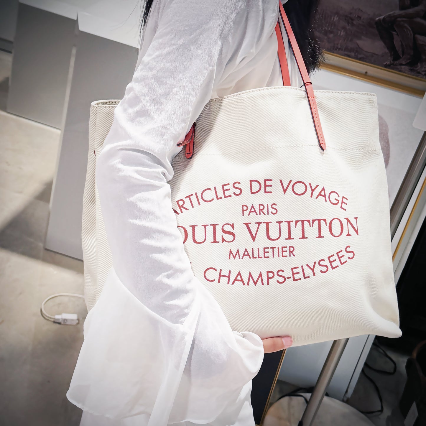 Louis Vuitton Articles De Voyage Cabas Tote GM TWS