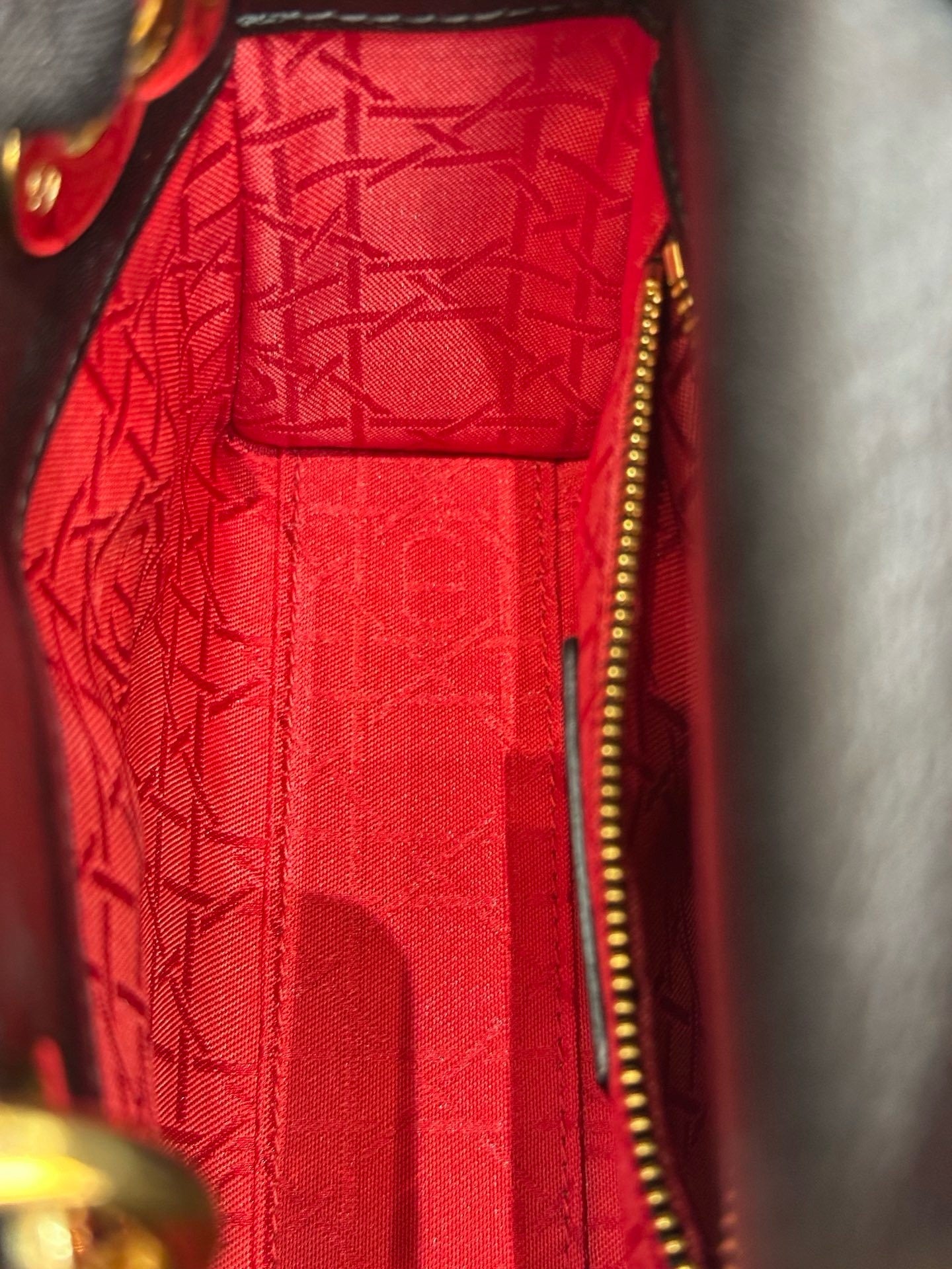 Christian Dior Mini Lambskin Cannage Lady Dior Black